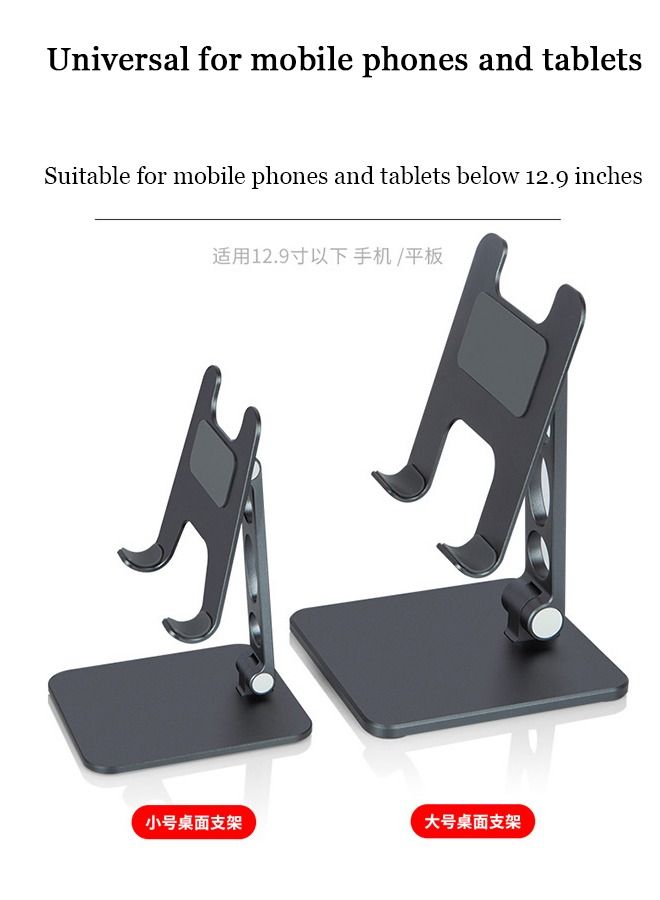 NIBEMINENT 1-Piece Desktop Phone Holder Tablet Computer Shelf Mobile and Foldable  - Image 5