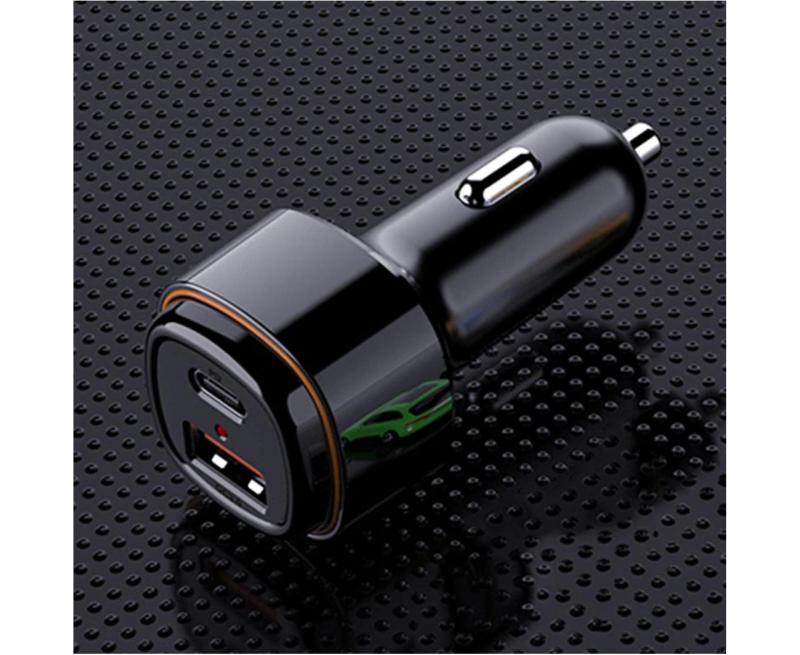 Car Charger: Dual Port 38W Fast Charging - PD 20W QC3.0 With Overheating Protection, USB-C Charger for 12V 24V Vehicles, Mobile Devices, Tablets & Switches - Image 3