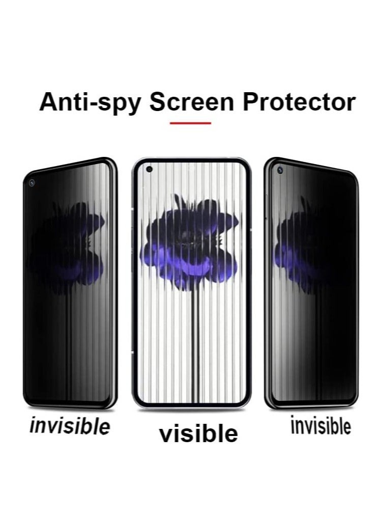 دوسالا واقي شاشة للخصوصية متوافق مع Nothing Phone 1 واقي شاشة للخصوصية مضاد للتوهج من الزجاج المقوى ثلاثي الأبعاد حافظة تعمل باللمس صديقة خالية من الفقاعات لشاشة لا شيء للهاتف 1 - Image 2