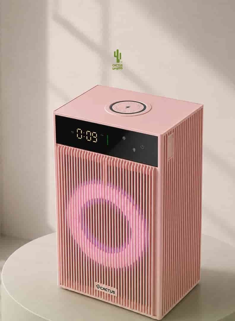 Cactus P24 4-in-1 Air Purifier with HEPA Filter, Wireless Charging & Bluetooth, Coverage Up to 24 m² - Image 2
