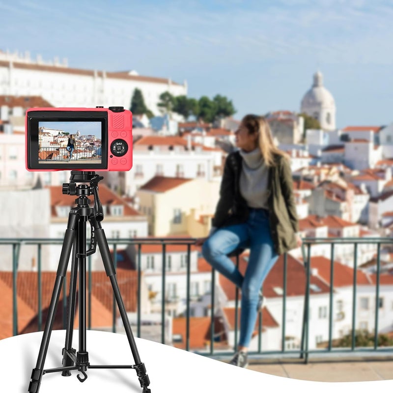إيزي هود حقيبة G7X2، حقيبة كاميرا لـ Canon G7 X Mark II، غطاء حماية من السيليكون الناعم مع غطاء عدسة قابل للإزالة لكاميرا Powershot G7X Mark II DSLR - أحمر - Image 4