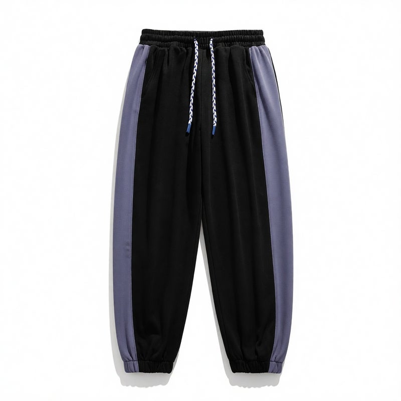 Heavyweight Cotton Casual Jogger Pants 9/10 Length Drawstring Bottom