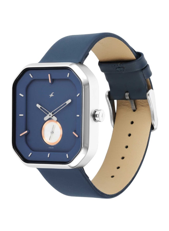 fastrack Fastrack After Dark Analog Blue Dial Men's Watch-3272SL01, Blue, strap  - Image 3