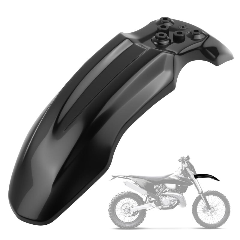 VKQTS Professional Motorcycle Front FendersDurable Mud Guard Compatible with CRF50 Fronts Fender125CC Pit PRO Trail Dirt BikePlastic Motorcycles Fender as Motorcycle Accessories - Image 2