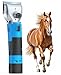 oneisall Cordless Horse ClippersProfessional Horse Grooming Clippers with 2 BatteriesDetachable Stainless Steel Blade Heavy Duty Horse Grooming Kit for Thick Coat - Image 2