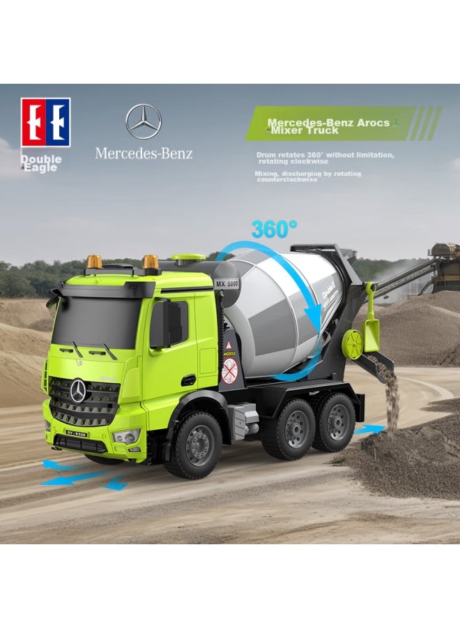 Double E Shuangying Benz Arocs Authorized Engineering Vehicle, Remote Control Mixing Truck Toy Model, Birthday Gift For Boys - Image 5