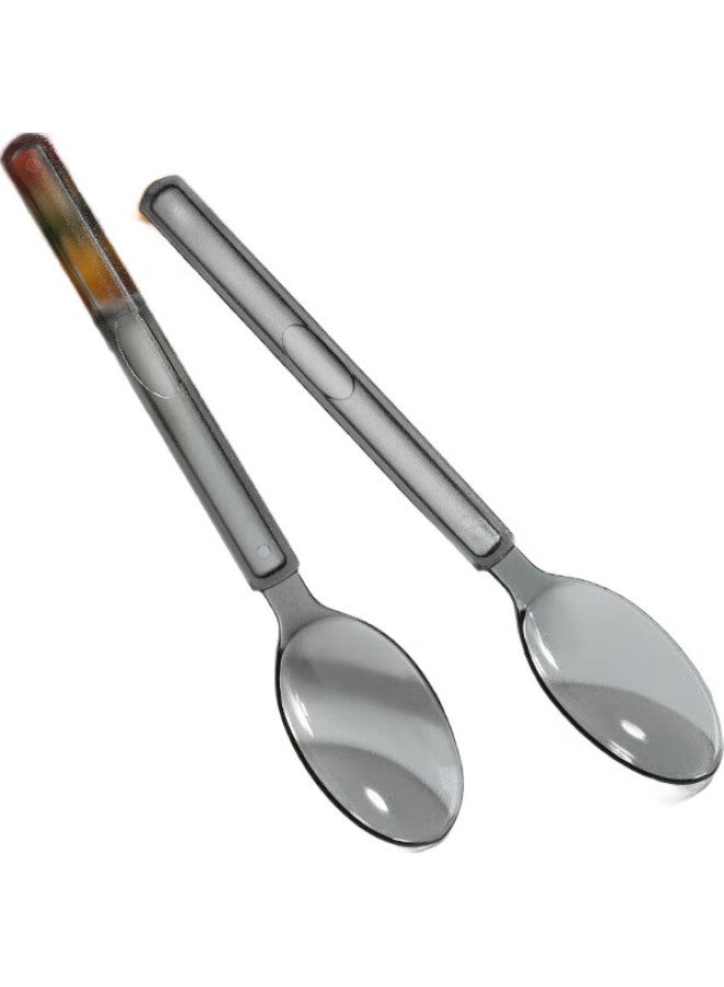 Maryya Disposable Spoons Individually Wrapped 50 Pack Food Grade Soup Spoons Ladles Heat-resistant Takeout Watermelon Ice Cream Spoons - Image 3