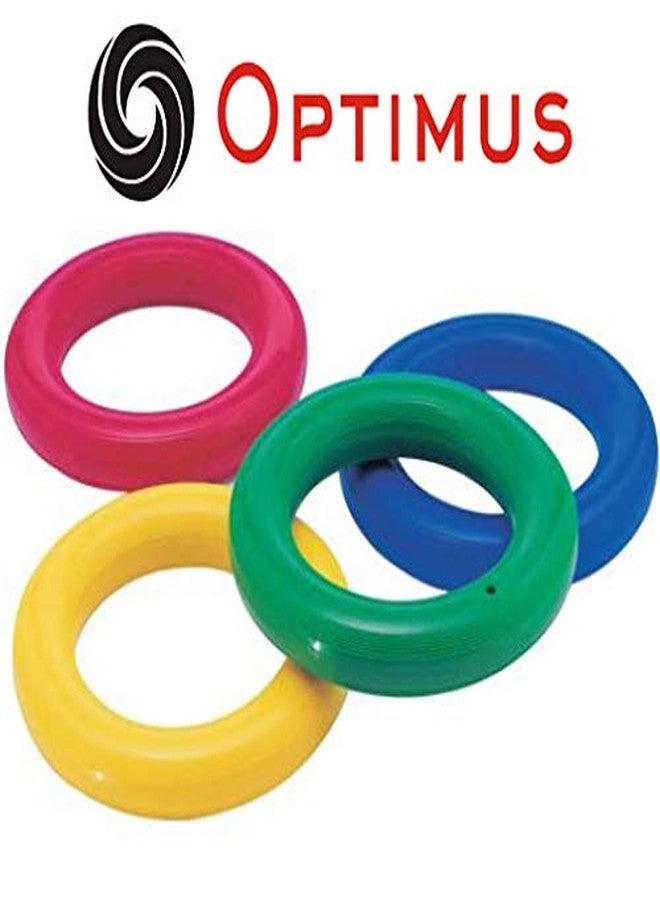 أوبتيموس مجموعة أوبتيموس® من 4 حلقات تنس - حلقات تنس - حلقات تنس - حلقات مطاطية - سادة - Image 2