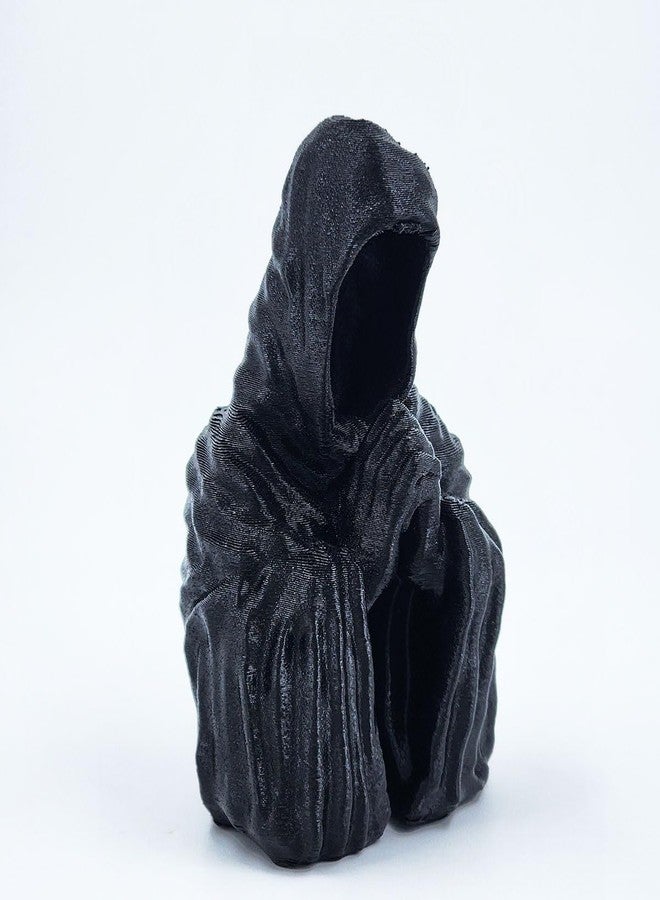 CUBIX3D Praying Reaper Figurine | Gothic Hooded Showpiece for Home & Office Décor | Dark Aesthetic Sculpture & Halloween Decoration - 11.5 cm - Image 1