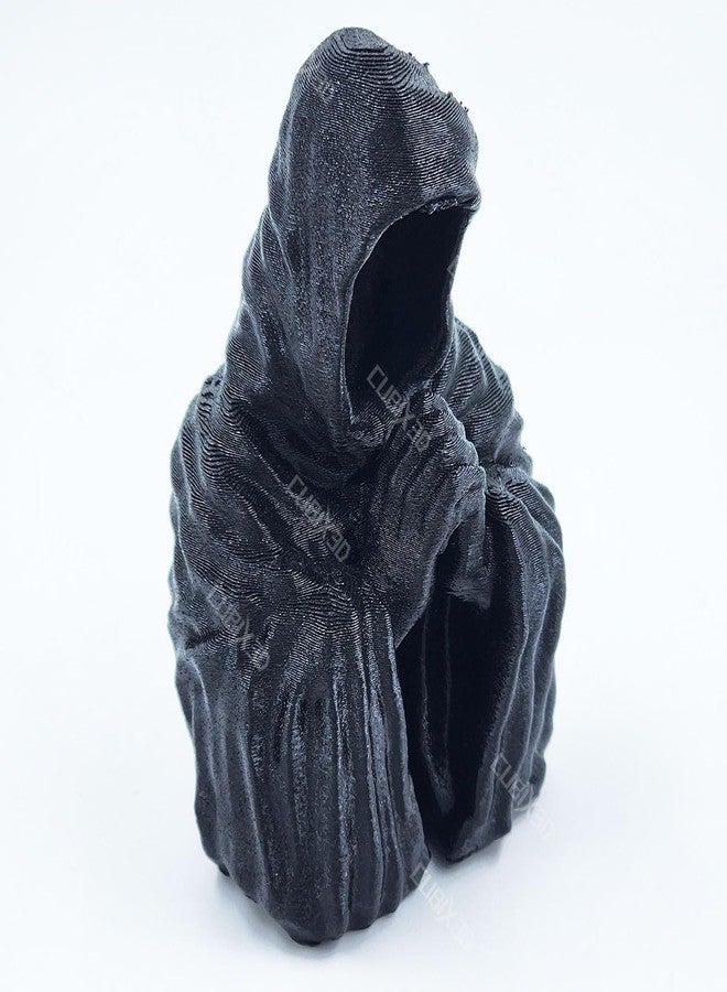 CUBIX3D Praying Reaper Figurine | Gothic Hooded Showpiece for Home & Office Décor | Dark Aesthetic Sculpture & Halloween Decoration - 11.5 cm - Image 4