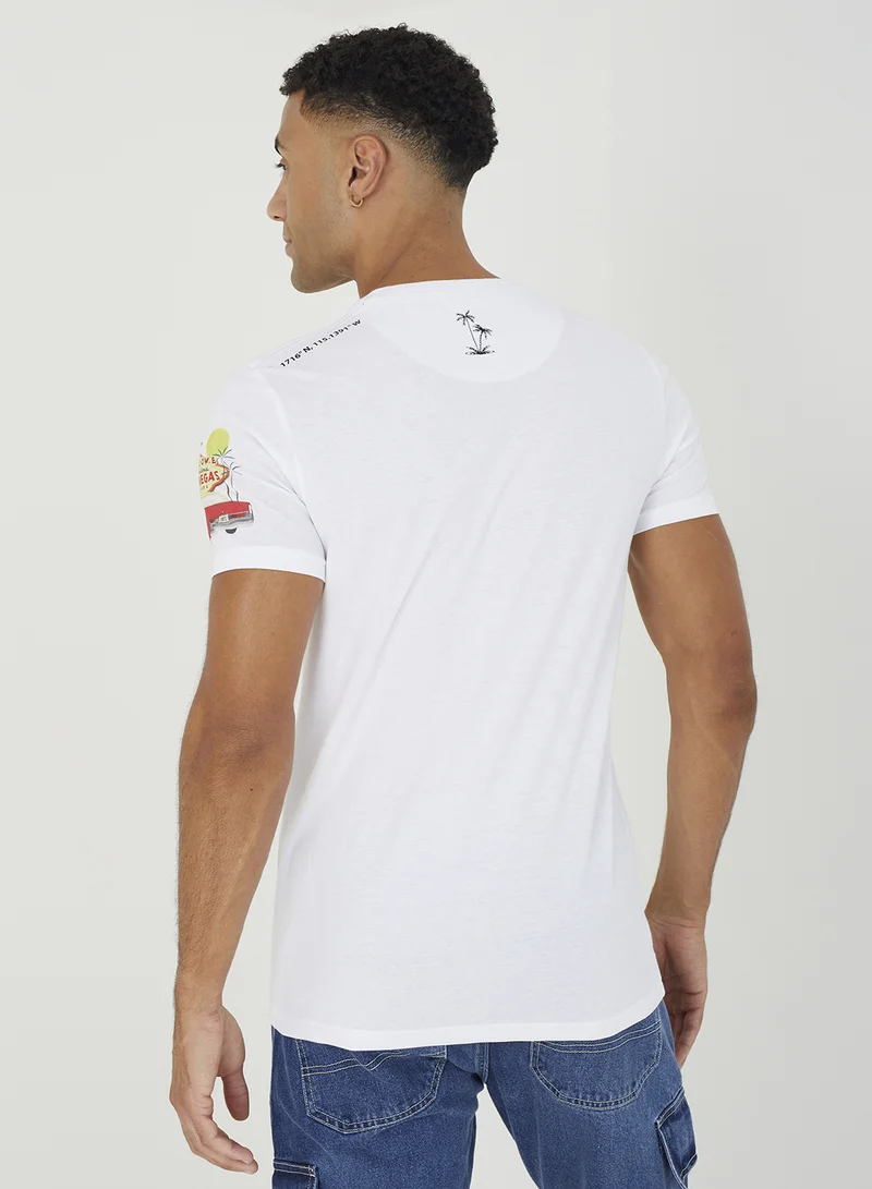 BRAVE SOUL Graphic Print T-Shirt