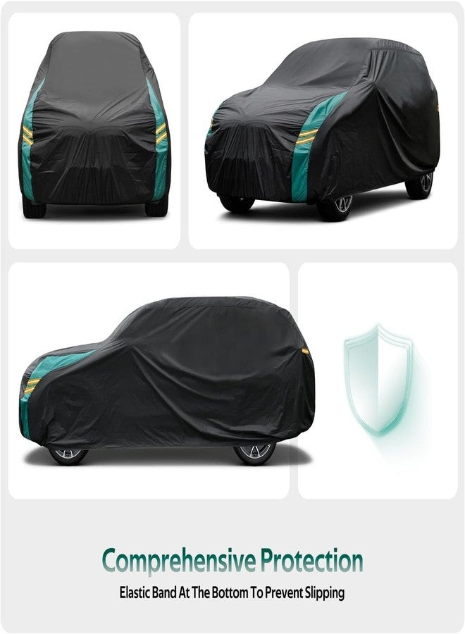 Molebt SUV Car Cover Custom Fit for Mazda CX5 CX-5 CX50 CX-50 (2012-2025), Waterproof All Weather for Automobiles, Outdoor Full Cover with Windproof Clip Straps. - Image 4