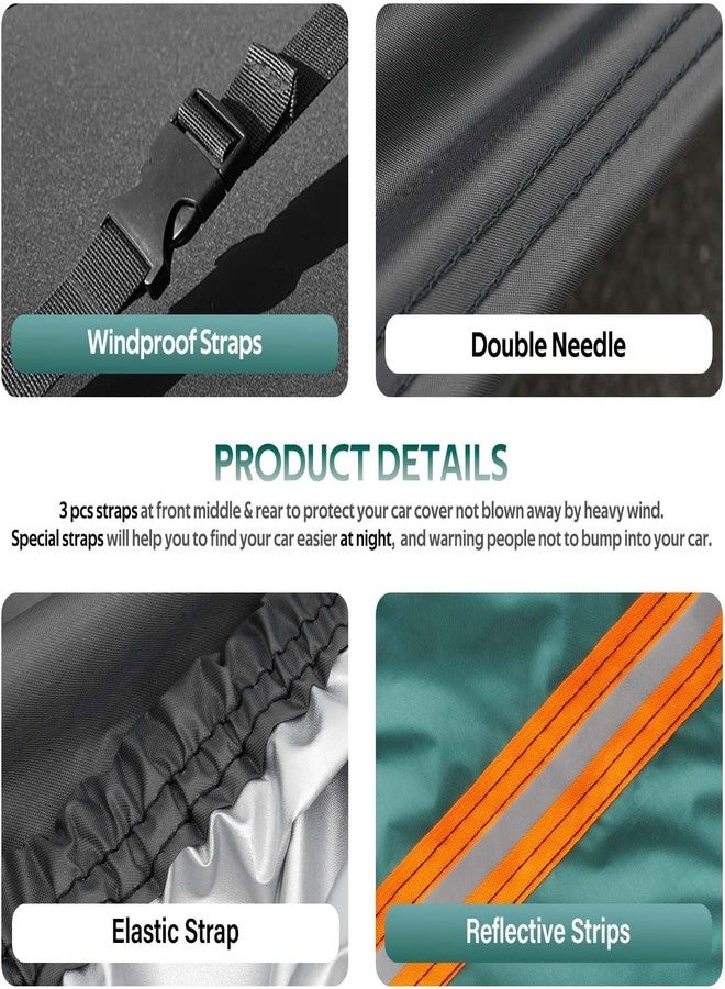 Molebt SUV Car Cover Custom Fit for Mazda CX5 CX-5 CX50 CX-50 (2012-2025), Waterproof All Weather for Automobiles, Outdoor Full Cover with Windproof Clip Straps. - Image 3