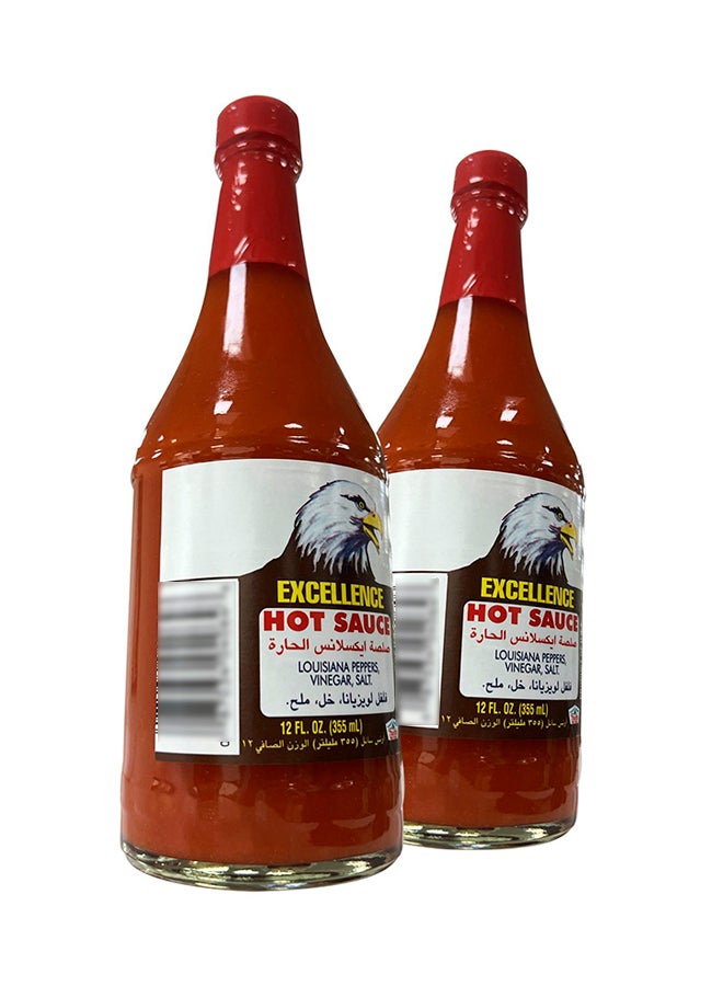 Excellence Spicy Sauce 2 x 354ml - Image 1