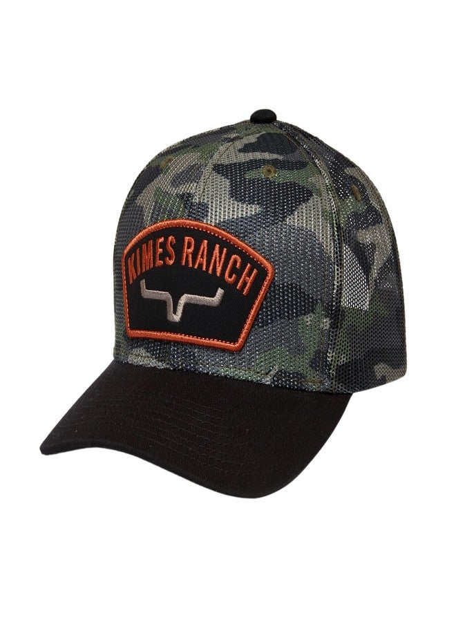 Kimes Ranch maverick Hat - Black Camo - Image 1
