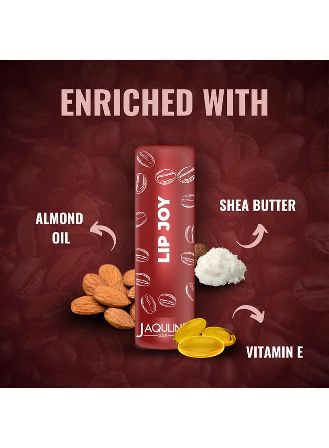 جاكلين يو أس أيه مرطب الشفاه الملون من كوفي كريز | يعالج ويرطب ويحمي الشفاه بعامل حماية من الشمس 22 | للشفاه الجافة والمتشققة | غني بزيت اللوز وفيتامين إي وزبدة الشيا | يمنح ترطيبًا لمدة 12 ساعة | تم اختباره من قبل أطباء الجلدية | 4.5 جرام - Image 3