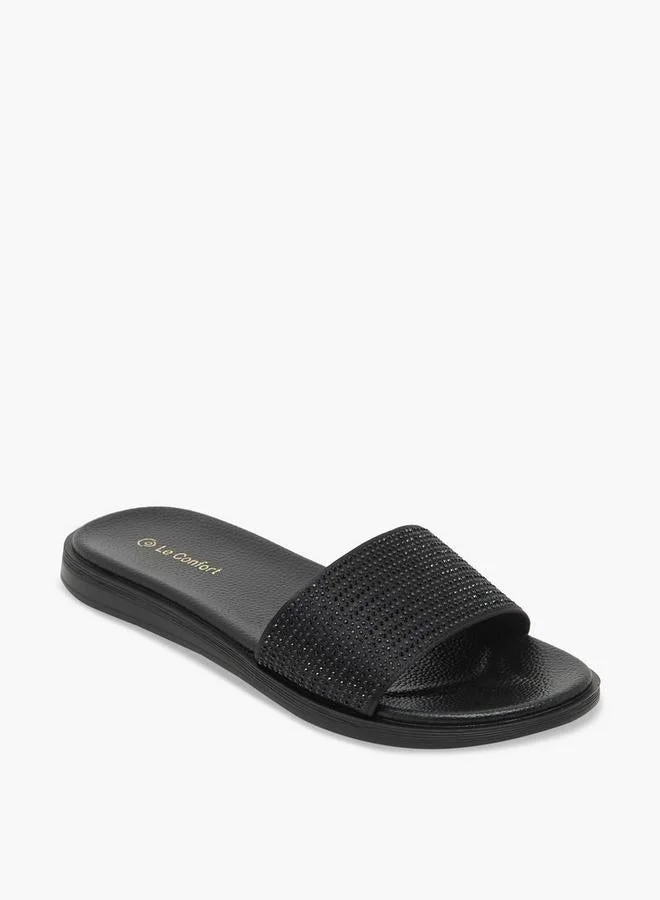 Le Confort Embellished Strap Comfort Sandal