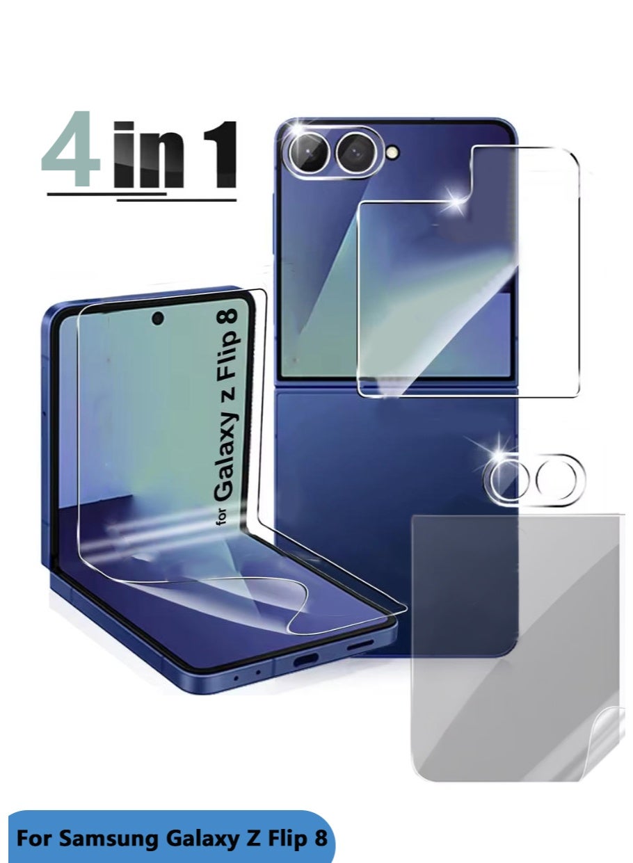 qirg Qirg 4 In 1 For Samsung Galaxy Z Flip 8 Screen Protector
