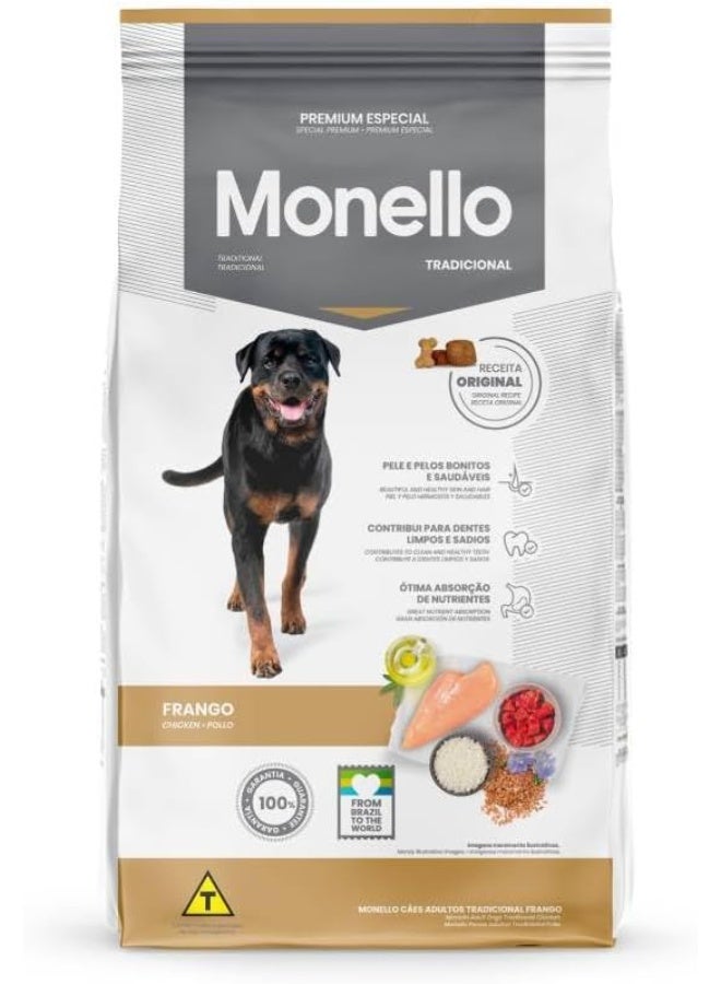 MONELLO Adult Dog Dry Food Traditional - 15kg - Image 5