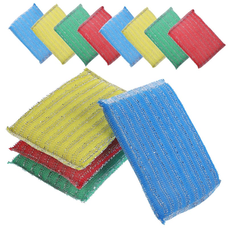 20Pcs Non Stick Scrub Sponges Multi Function Kitchen Cleaning Dish Washing Cloth - Image 2