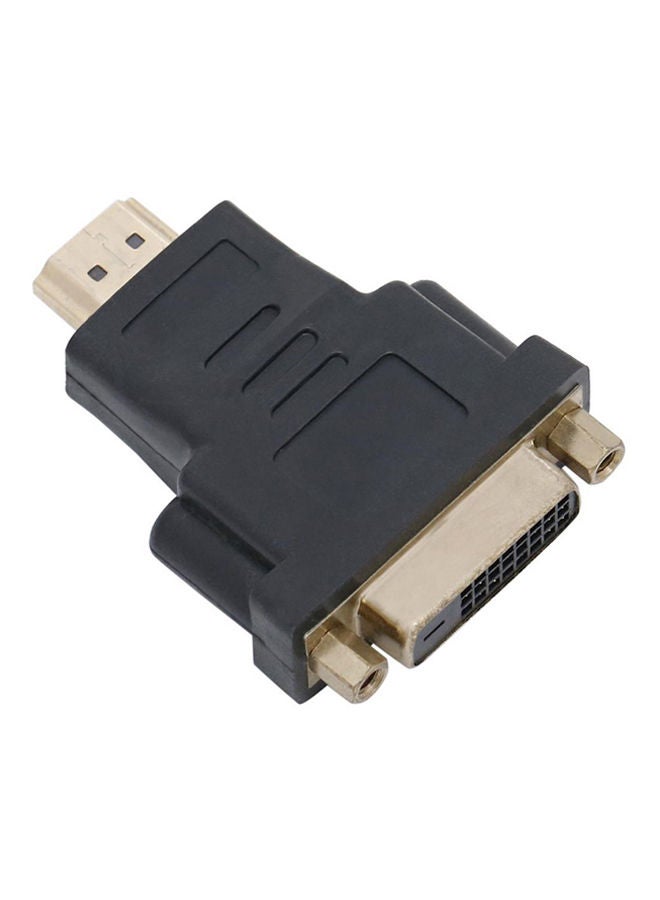 NIBEMINENT HDMI Female To DVI Male Adapter Black  - Image 1