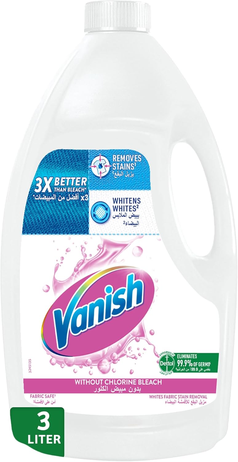 Liquid Fabric Stain Remover 3L for White clothes - Image 1