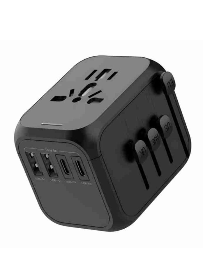 Gresion Transformer Overseas Travel Multi Conversion Plug Travel Convenient Goods Travel Outlet Business Trip Travel Charger Korea Taiwan USA Singapore Australia United Kingdom - Image 1