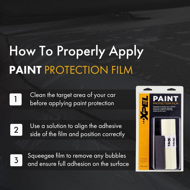 XPEL Clear Paint Protection Film Roll 6" x 84" – Self-Healing, Anti-Yellowing Polyurethane Wrap Protects Against Chips, Scratches & Debris | Invisible Shield for Cars, Trucks, Motorcycles & More - Image 3
