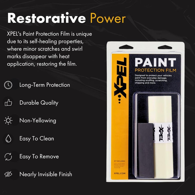 XPEL Clear Paint Protection Film Roll 6" x 84" – Self-Healing, Anti-Yellowing Polyurethane Wrap Protects Against Chips, Scratches & Debris | Invisible Shield for Cars, Trucks, Motorcycles & More - Image 5