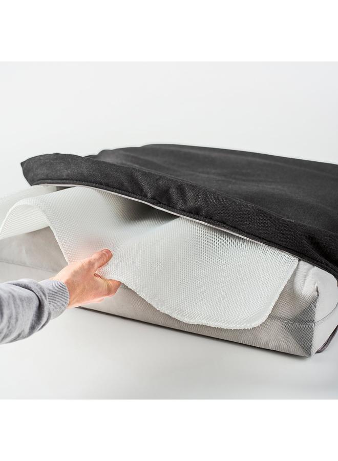 erorex Seat cushion, outdoor, anthracite, 62x62 cm - Image 3