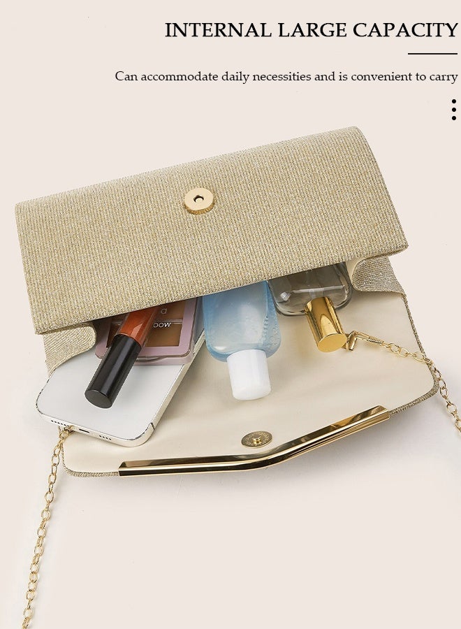 DUNISO Womens Wallet Banquet Bag ​bridal Bag Women Bag Ladies PU Sequin Diamond Envelope Bag Bridesmaid Bag Cosmetic Bag Clutch Bag - Image 3