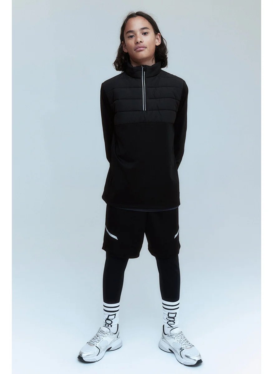 اتش اند ام Padded Mid Layer Sports Top