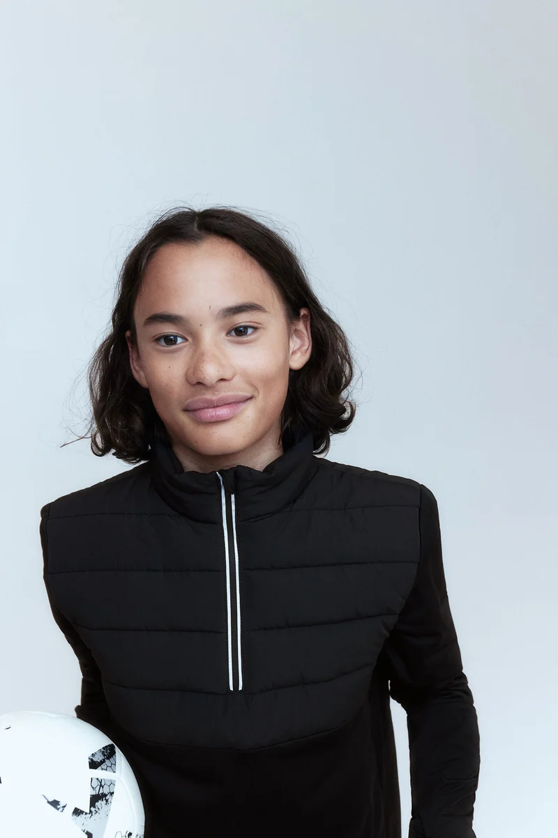 H&M Padded Mid Layer Sports Top