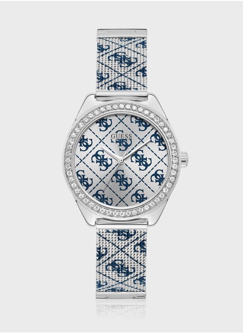 Claudia Mesh Strap Analog Watch