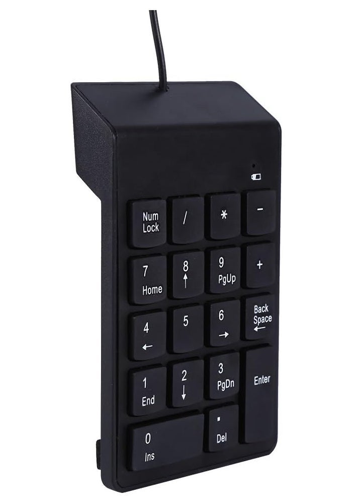 USB Wired Number Pad Mini Numeric Keypad Numpad 18 Keys Keyboard - Image 4