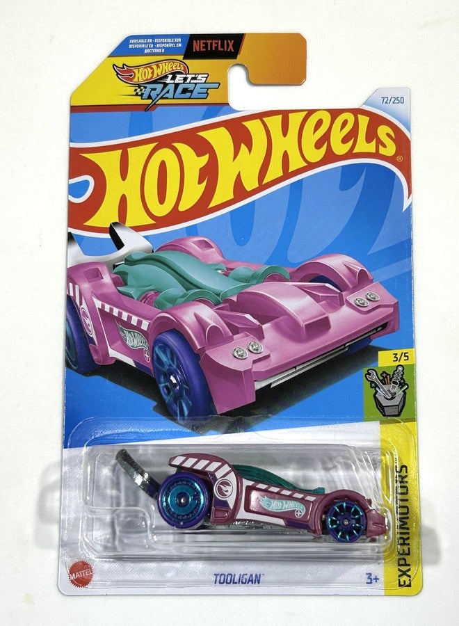 Hot Wheels 2024 - Tooligan - Treasure Hunt - Pink and Purple - Experimotors 3/5 - Wrench - Image 2