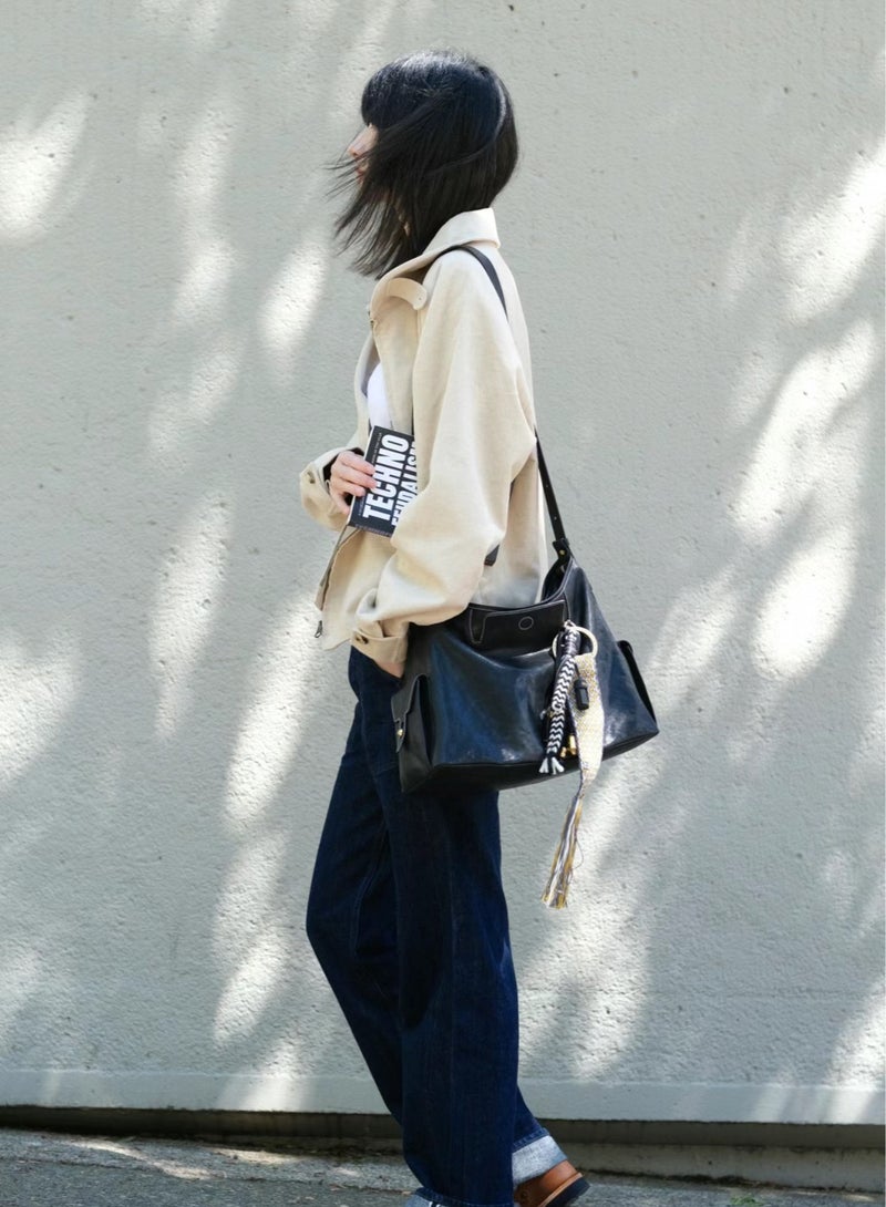 Tracking series hobo bag shoulder messenger bag - Image 3