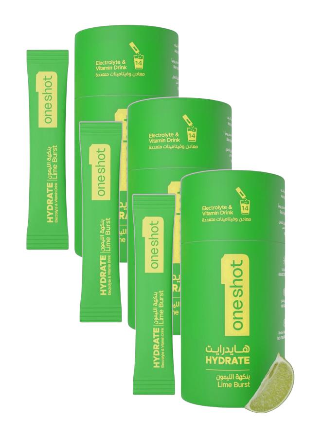 Oneshot Bundle of 3 Lime - Image 1