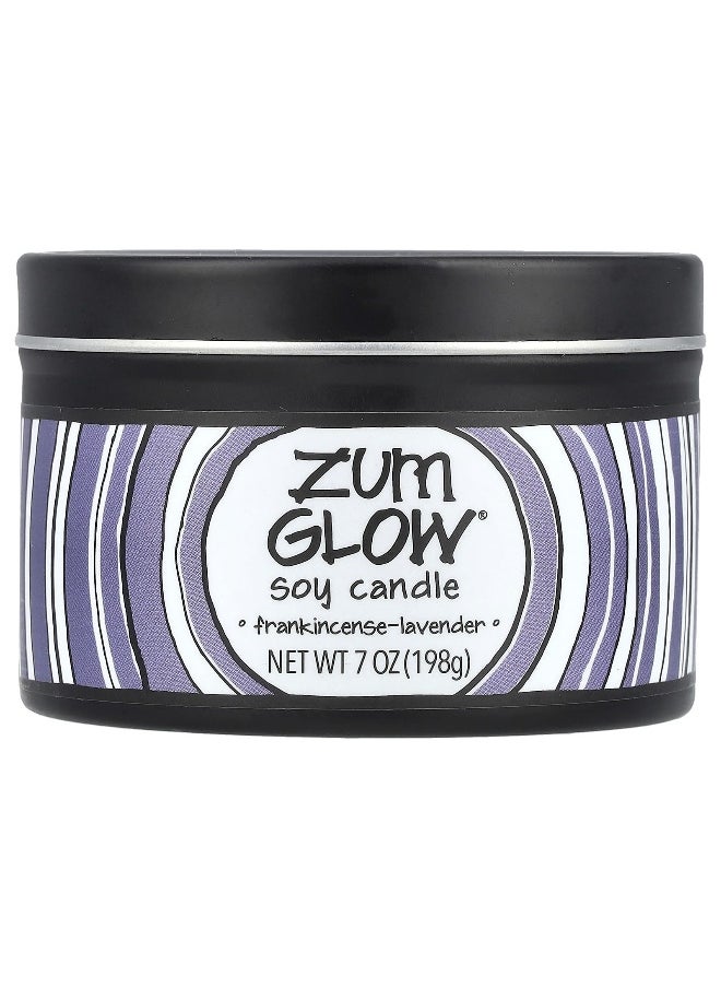 ZUM ZUM, Glow®, Soy Candle, Frankincense-Lavender, 7 oz (198 g)  - Image 1