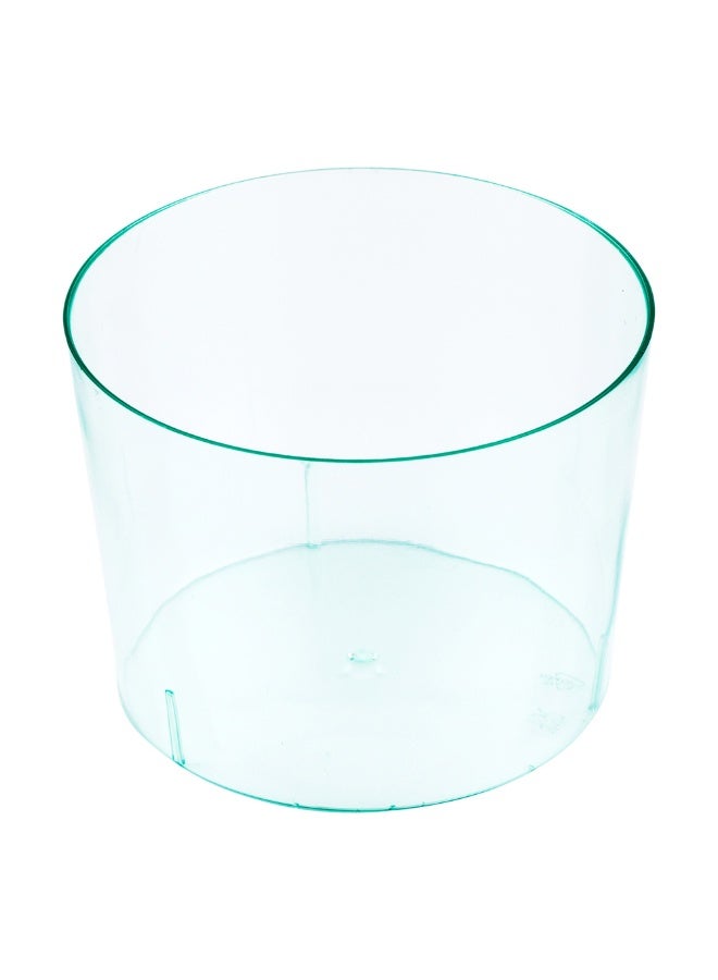Restaurantware 6 Ounce Parfait Cups, 100 Round Mousse Cups - Disposable, Durable, Seagreen Plastic Shooter Glasses For Desserts, Premium, Serve Appetizers Or Desserts - Image 1