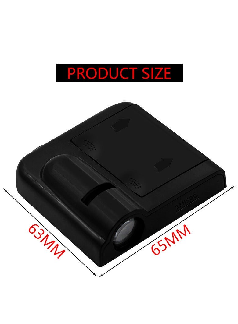 إسكدنيا 2-Piece LED Car Door Arsenal Logo Projector Shadow Light Set - Image 2