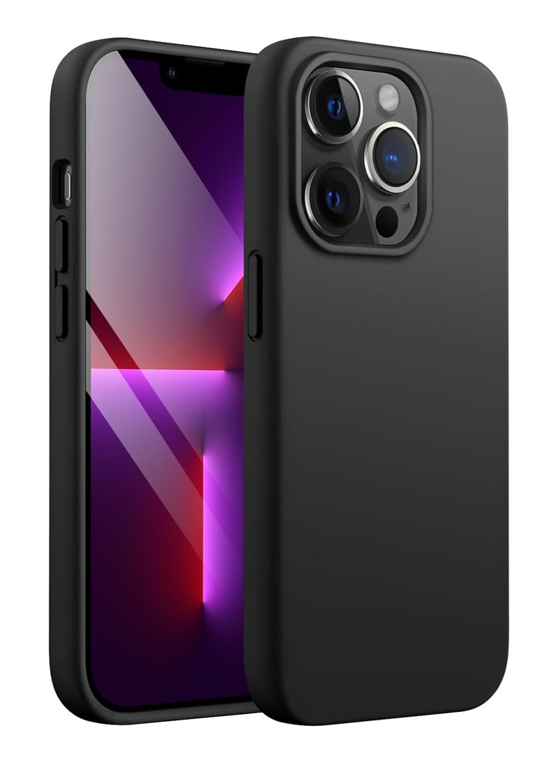 فوكس حافظة حماية نحيفة لهاتف iPhone 13 Pro، غطاء من السيليكون السائل مع حماية كاملة للجسم، حافظة مقاومة للخدش ومضادة للصدمات