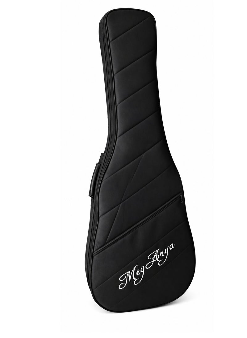 Megarya Premium 41 Inch Acoustic Guitar Bag | Thick Padded Waterproof Guitar Gig Bag | Soft Carry Case with Large Accessory Pocket | Heavy Duty Zipper | Guitar Travel Case for Acoustic Guitar 40/41 Inch - Image 1