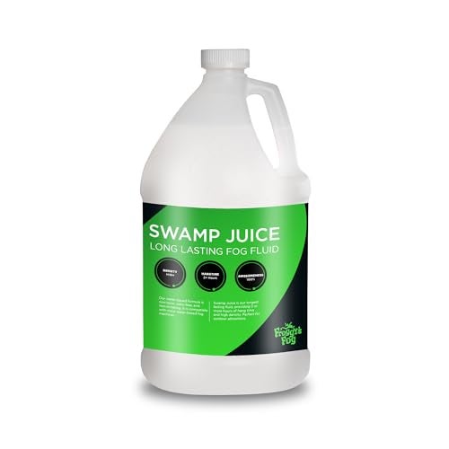 froggys fog Froggy's Fog Swamp Juice - Half Gallon, Ridiculously Long-Lasting Fog Fluid with 2-3 Hour Hang Time for Professional and Home Haunters, Theatrical Effects, and DJs - Image 1
