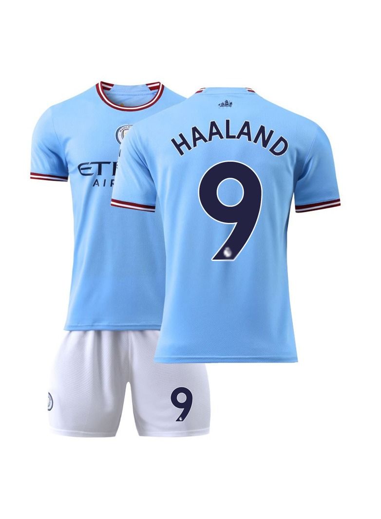 Soccer Jersey Sportswear for Men Kid Boy 2022 Team Sports Football T-Shirt Suit Short Sleeve Outdoor Sports Shorts