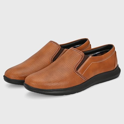 Centrino Slip-On Men's Casual Shoe | Stylish with Soft Cushioned Insole | Sleek Slip-On Design for Semi-Formal Look | Durable with Anti-Skid Sole | Ideal for Office Wear 9276-3 - Image 3
