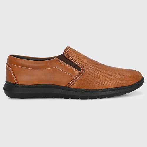 Centrino Slip-On Men's Casual Shoe | Stylish with Soft Cushioned Insole | Sleek Slip-On Design for Semi-Formal Look | Durable with Anti-Skid Sole | Ideal for Office Wear 9276-3 - Image 5