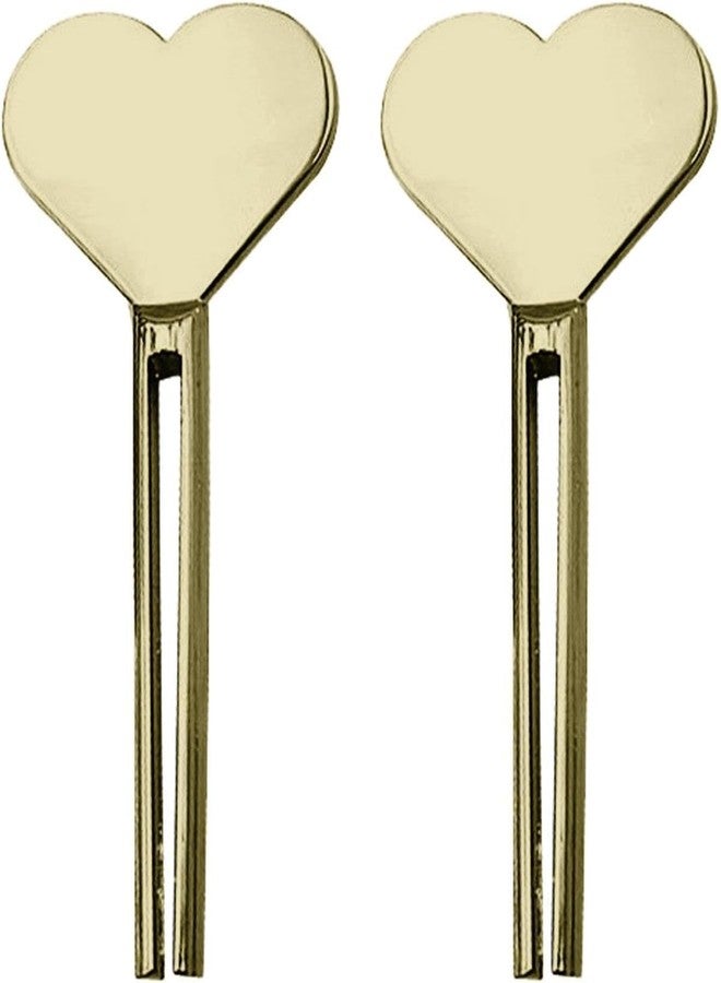 Pxiryanlow 2pcs Metal Tube Squeezer Key,Stainless Steel Toothpaste Roller，Creams Tube Wringer,Efficient Toothpaste Saver,Toothpaste Roller Tube Key for Paint, Cosmetics and Hair Dye (Gold) - Image 1