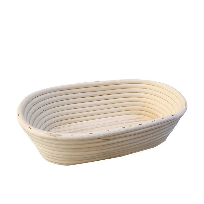 Rattan Bread Fermentation Basket Indonesian Rattan European-Style Fermentation Basket Oval Handmade Explosions - Image 5