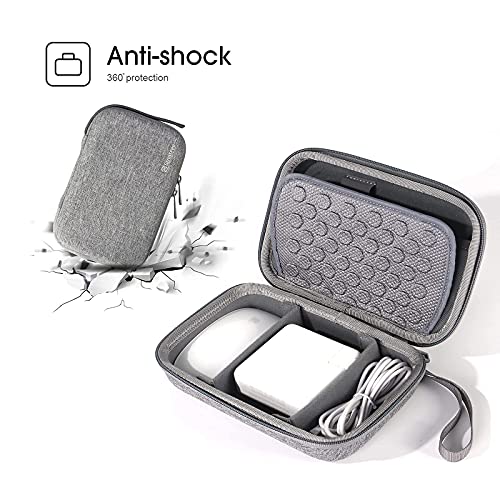 Smatree Hard Case Compatible for MAC Mini/Magic Trackpad/AirPods Pro 3/MagSafe Charge,Apple Pencil,Magic Mouse,Magsafe Power Adapter,Beats Monster by Dre,SD Card, Magnetic Charging Cable Bag,Gray - Image 5